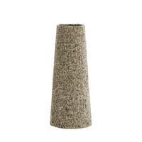 LAMPENSCHIRM Osire Grau 19/12.5/46.5 cm - Grau, Textil (19/12.5/46.5cm) - Light & Living