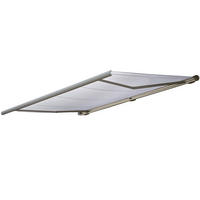 ELEKTRISCHE KASSETTENMARKISE Cremeweiß, Grau - Weiß/Grau, Textil (400/23/300cm) - MCW