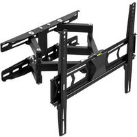 TV-WANDHALTERUNG, bis 60 kg,schwarz - Schwarz, Metall (40/43/34cm) - tectake