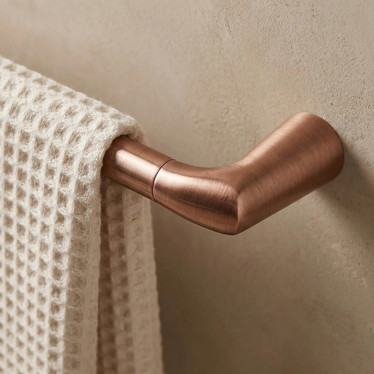 HANDTUCHHALTER Rea 16201 Vibe Brush Copper - Kupferfarben, Metall (60.5/3.5/7.8cm) - REA