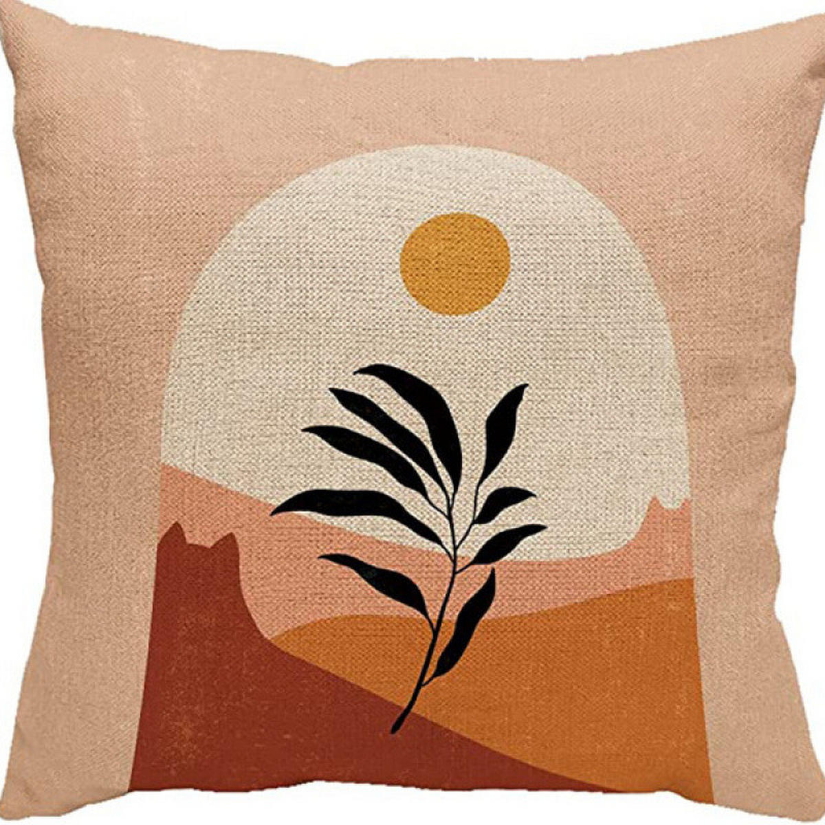 KISSENBEZÜGE – ohne Füllung – Beige – 45 x 45 cm – 4er-Set - Weiß, Textil (45/45cm)