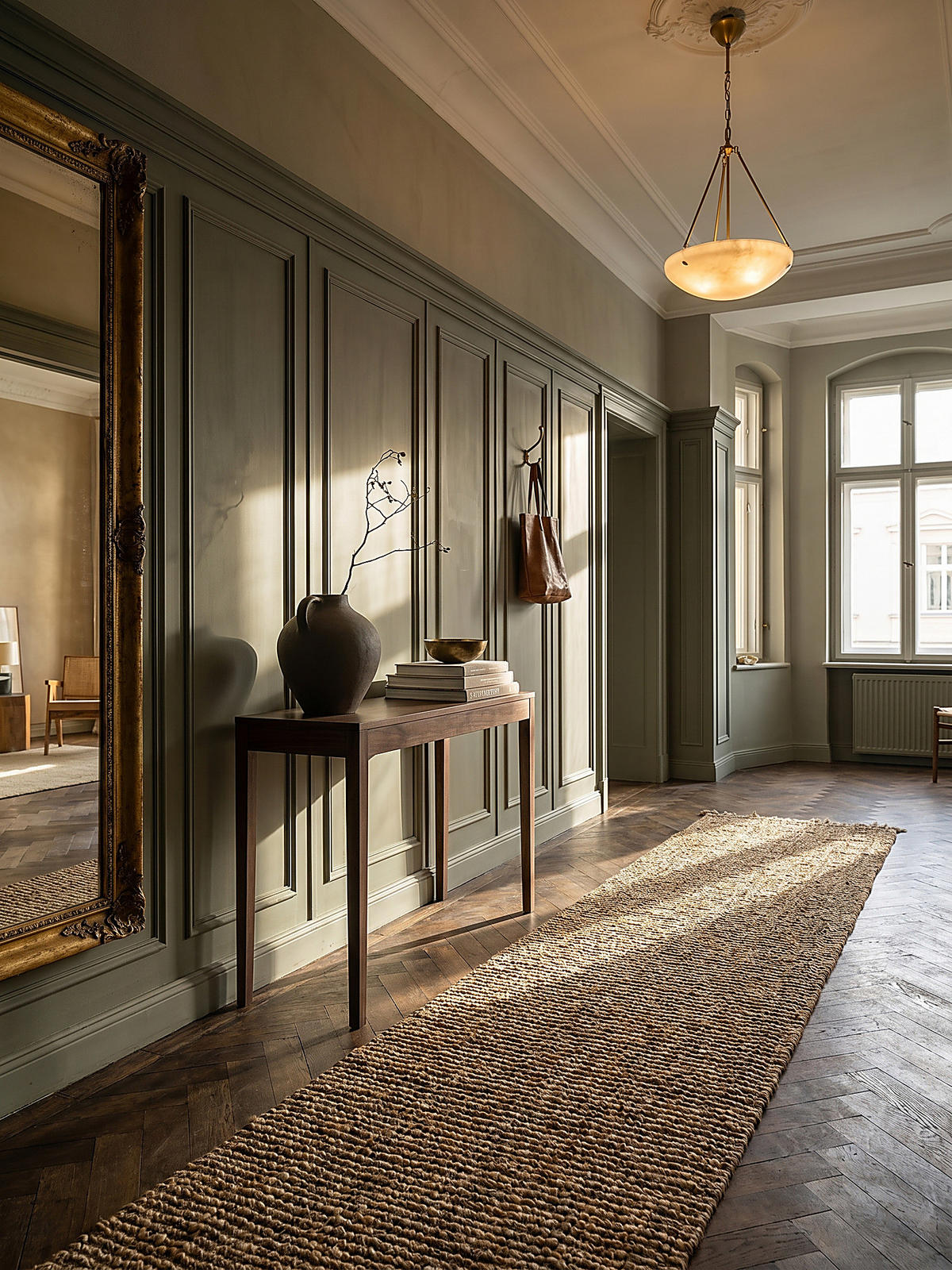 JUTETEPPICH wendbar ERME, einfarbig, Braun, 60 x 300 cm - Braun, Naturmaterialien (300/60cm) - KADIMA DESIGN