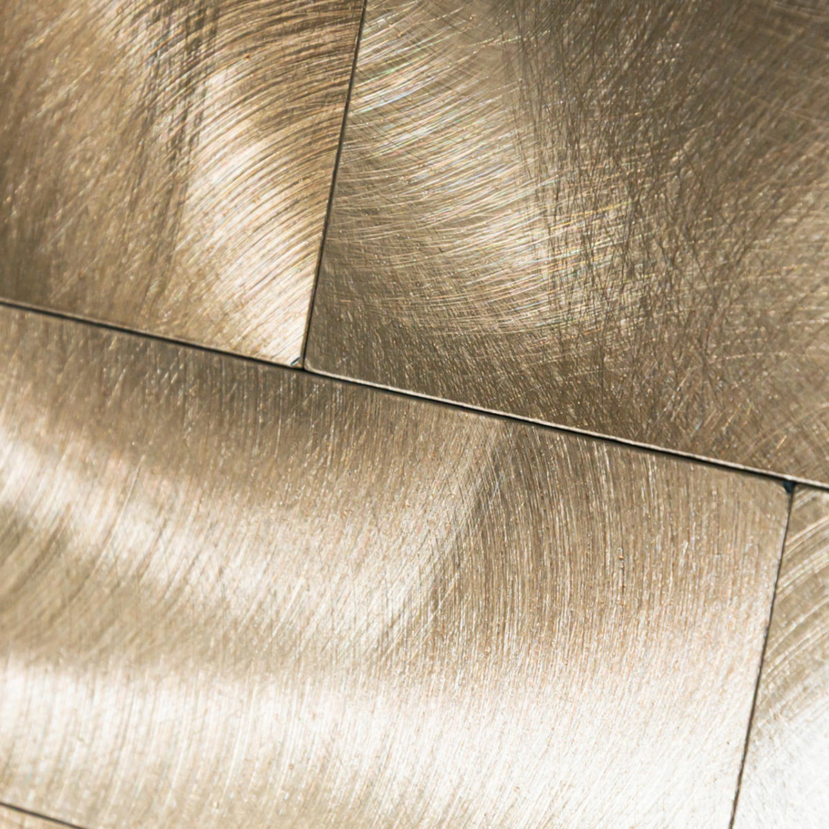 FLIESENAUFKLEBER 1 Stück 30 x 30 cm Selbstklebende Fliesen - Lime Oro - Goldfarben, Kunststoff (30/0.3/30cm) - Mazovia