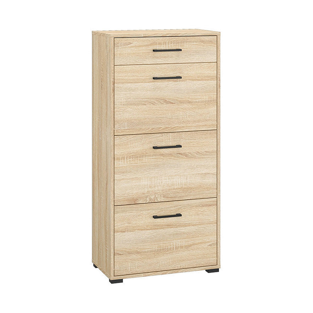 SCHUHSCHRANK – 60 cm – Caro – Sonoma Eiche - Sonoma Eiche, Holzwerkstoff (60/126/34cm) - hi-markt