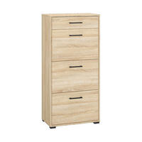 SCHUHSCHRANK – 60 cm – Caro – Sonoma Eiche - Sonoma Eiche, Holzwerkstoff (60/126/34cm) - hi-markt