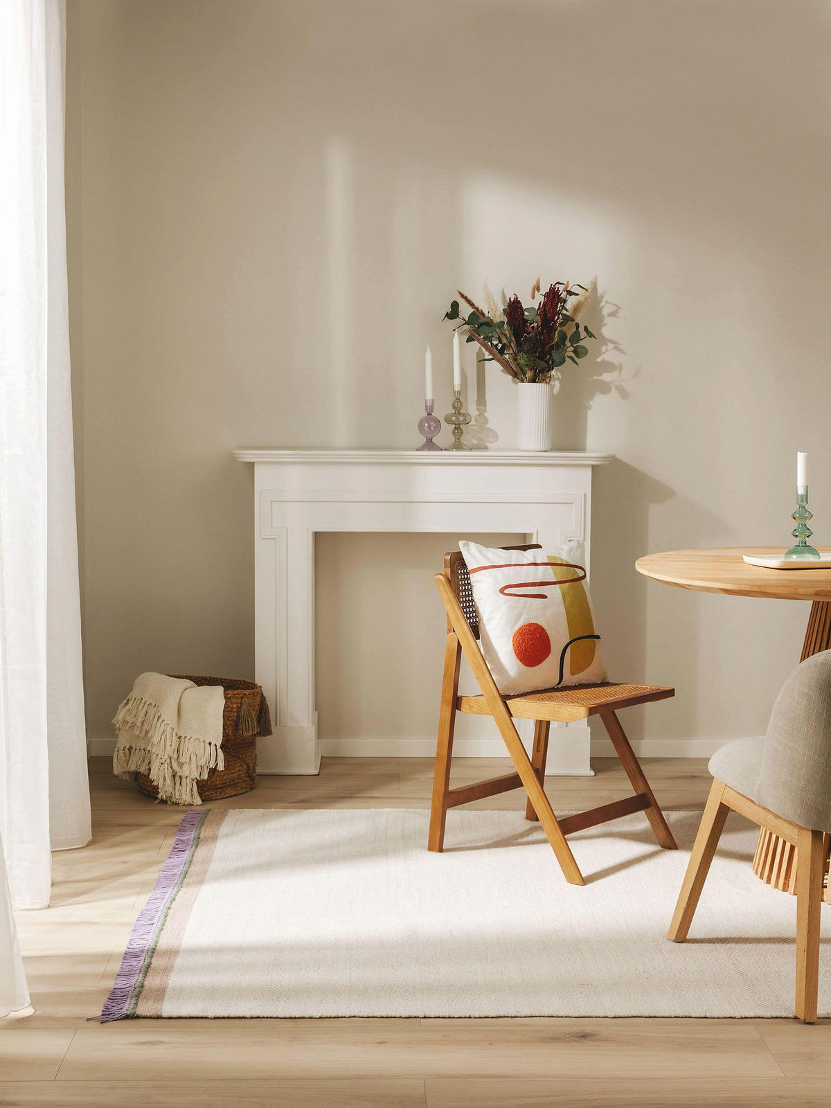 WOLLTEPPICH Karla Lila 80x120 cm - Lila, Textil (80/120cm) - benuta Pop