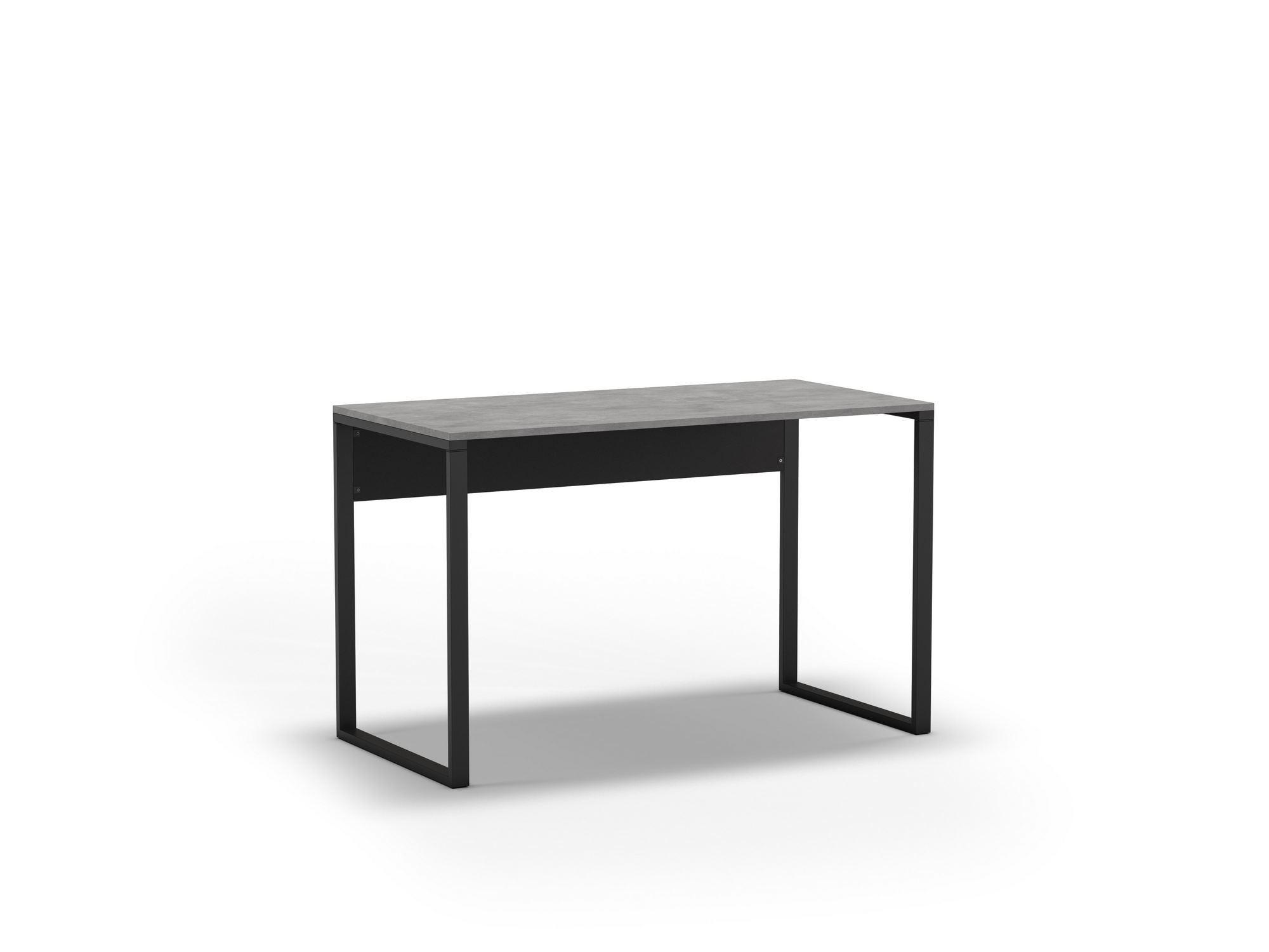 SCHREIBTISCH inna Braun - Grau, Holzwerkstoff (60/100/75cm) - Habitat Garten