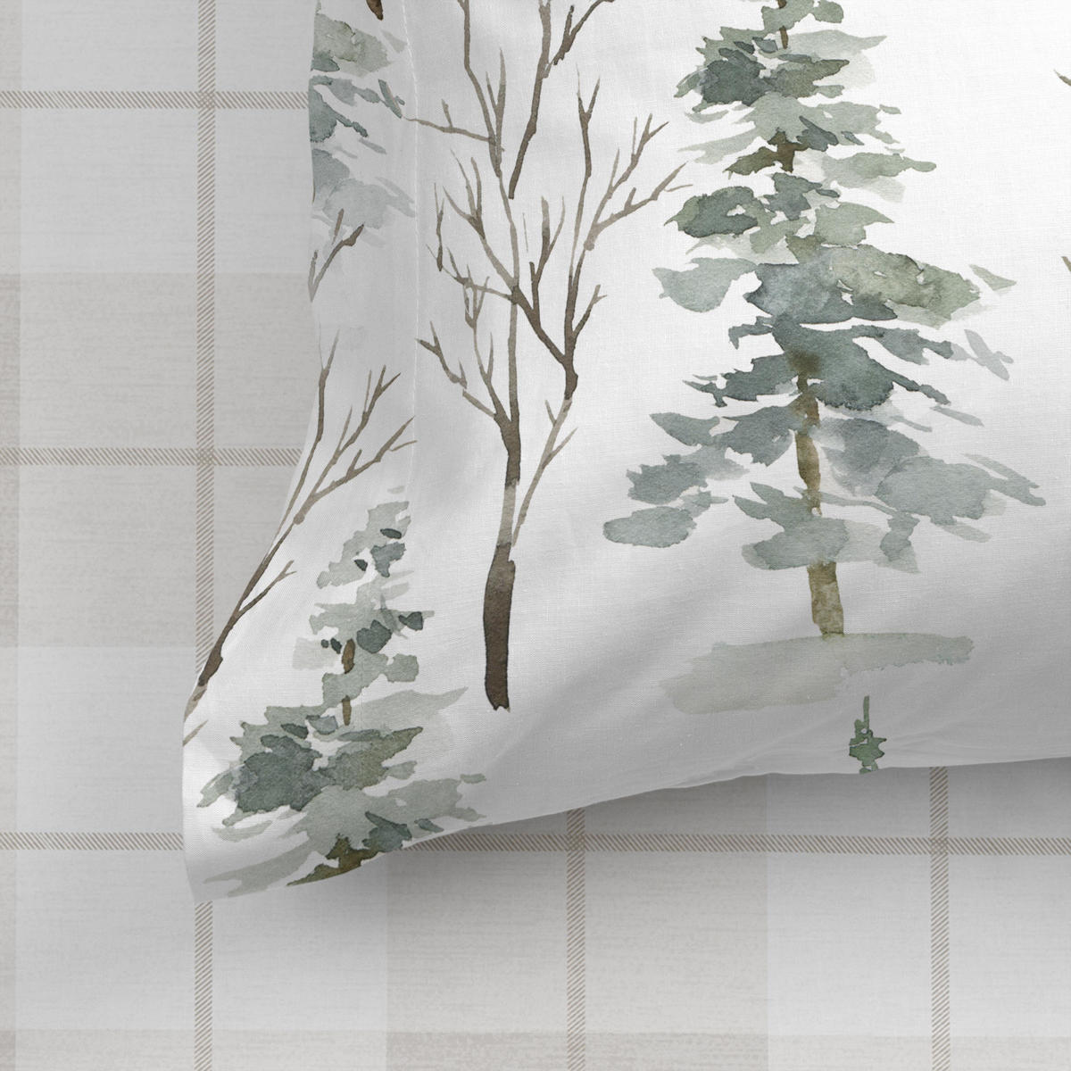 SPANNBETTTUCH mystical winter 90x200x32 cm mehrfarbig - Multicolor, Textil (90/200cm) - Happy Friday