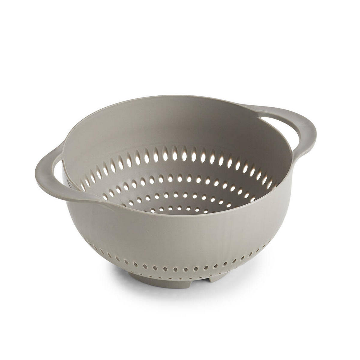 SCHÜSSELN UND SIEBE 5er-Set - Weiß, Kunststoff (26cm)