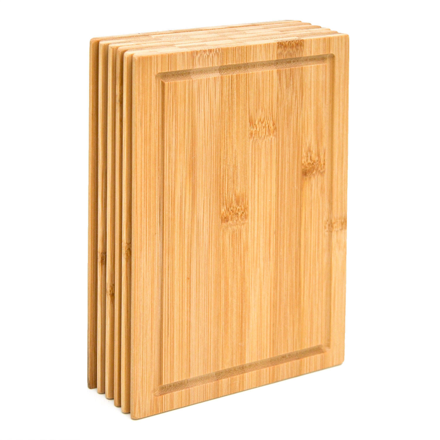 FRÜSTÜCKSBRETT eckig, 15/22/0,8 cm, Bambus - Braun, Holz (15/22cm) - Dunedesign