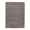 HANDWEBTEPPICH Leinen Cinder 140/200 cm - Taupe, Textil (140/200cm) - Atticgo