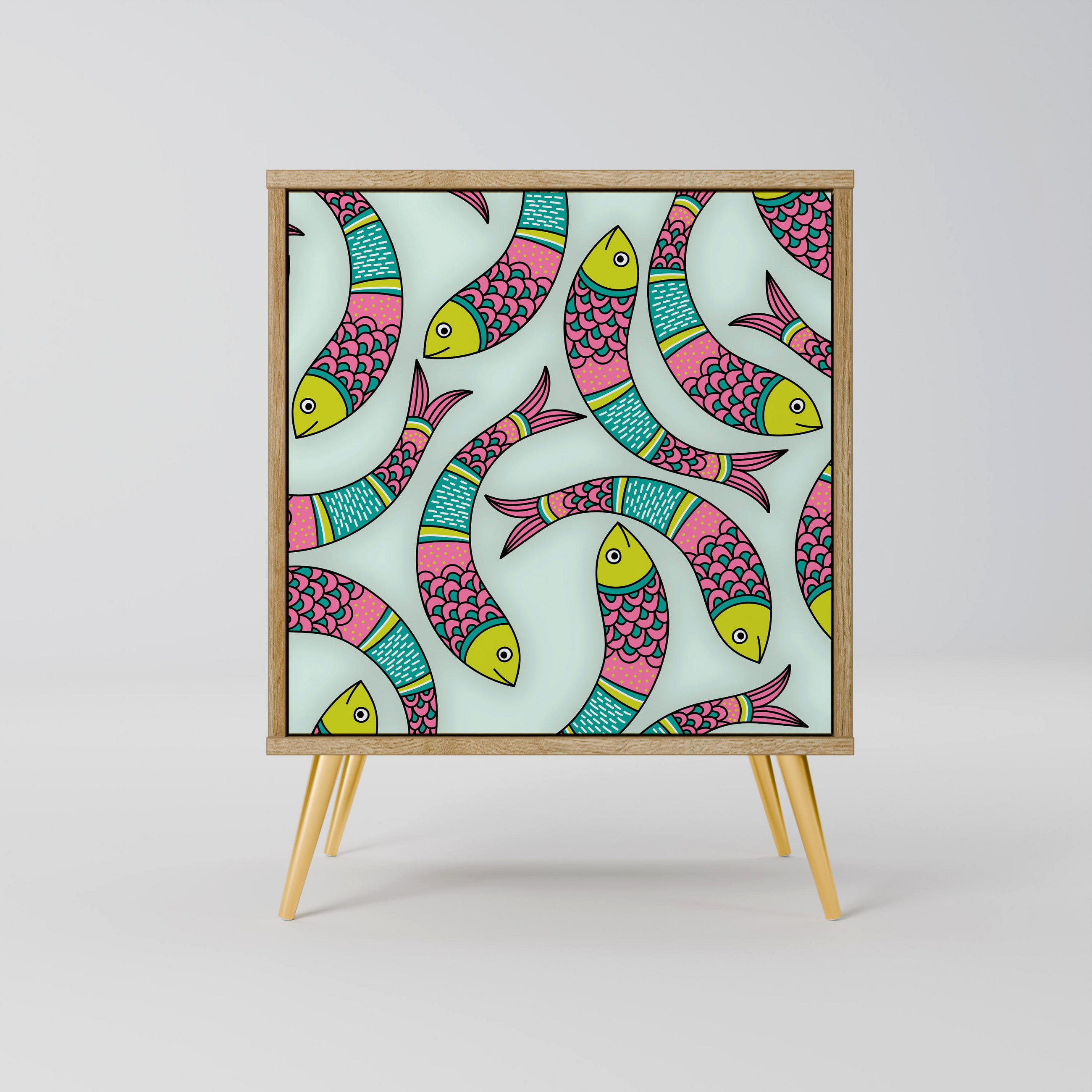 SpaceRebels Sideboard Eiche 57.5x75.5x42 cm