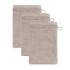 WASCHHANDSCHUH PEARL 3ER PACK - Kaschmir, Textil (15/20cm) - Möve for Frottana