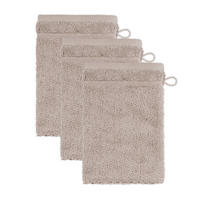 WASCHHANDSCHUH PEARL 3ER PACK - Kaschmir, Textil (15/20cm) - Möve for Frottana