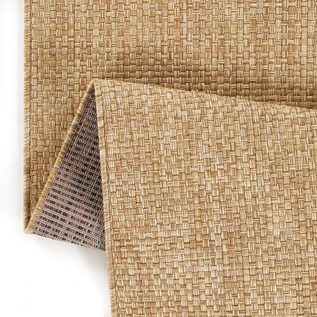TEPPICH YUCANA quadratisch beige 200/200 cm - Beige, Textil (200/200cm) - Tapiso