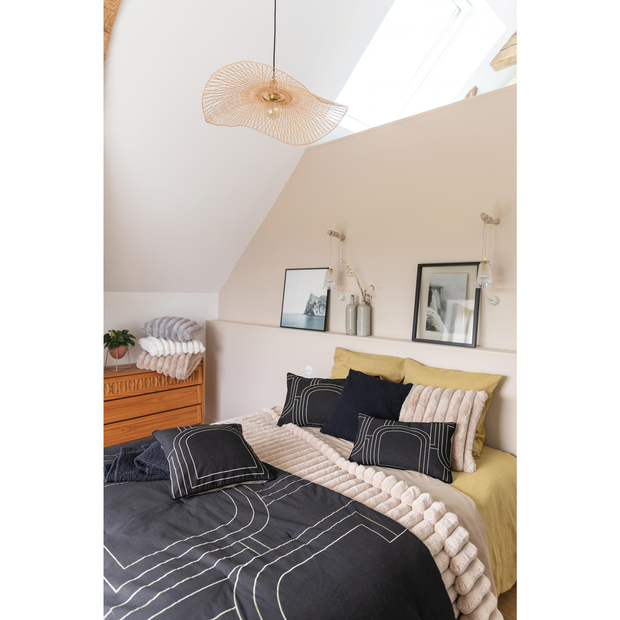 Thumbnail - Vivaraise Kissen, Schwarz, Textil, 40x65 cm, Wohntextilien, Kissen, Dekokissen