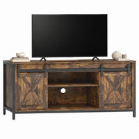TV-ELEMENT im Industrial-Stil 120 x 40 x 54 cm Braun mit 6 Fächern - Braun, Holzwerkstoff (40/54/120cm) - Beauniv