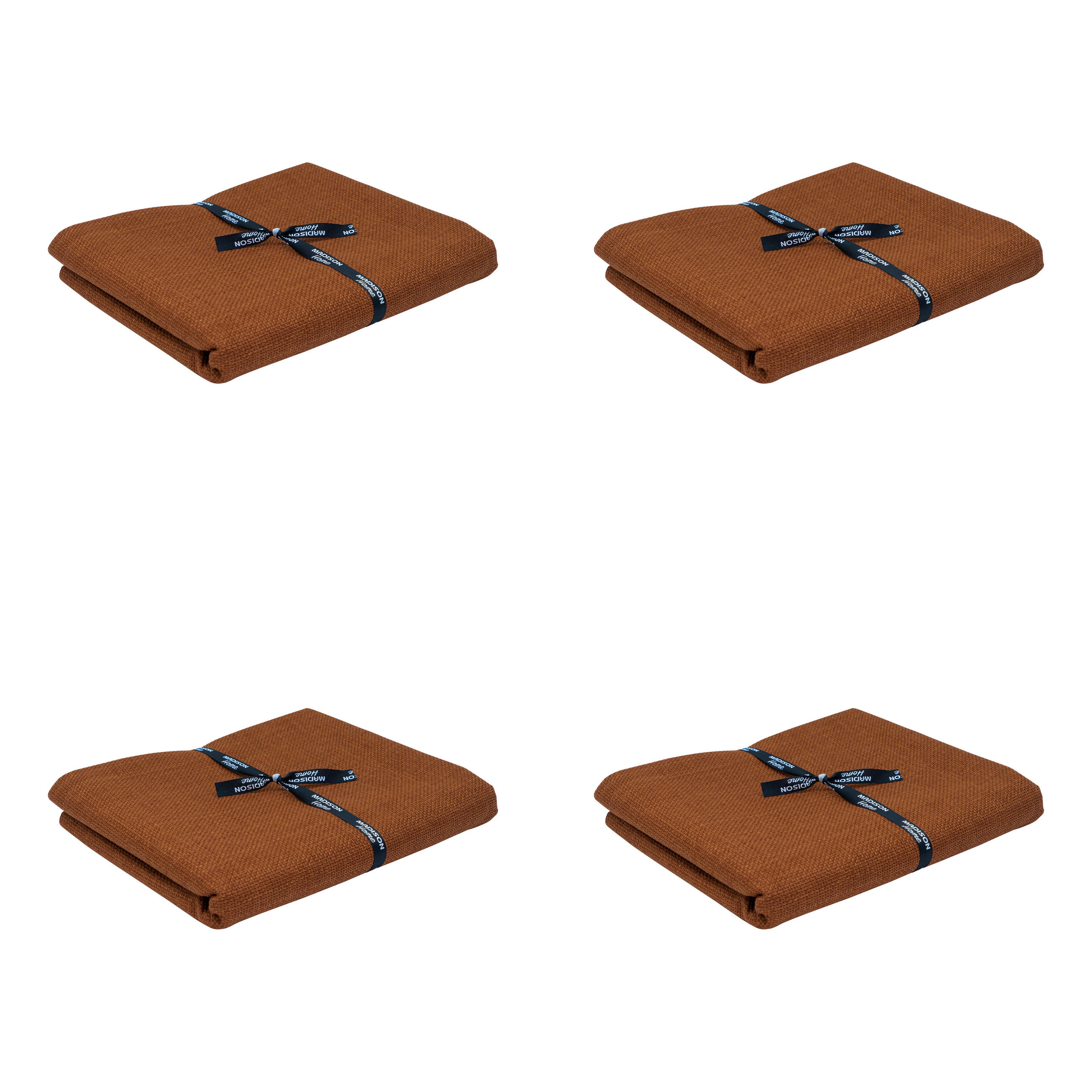 TISCHDECKE Madison Home - Rot - 250/140/ cm - 4er-Set - Rot, Textil (140/250cm) - Madison