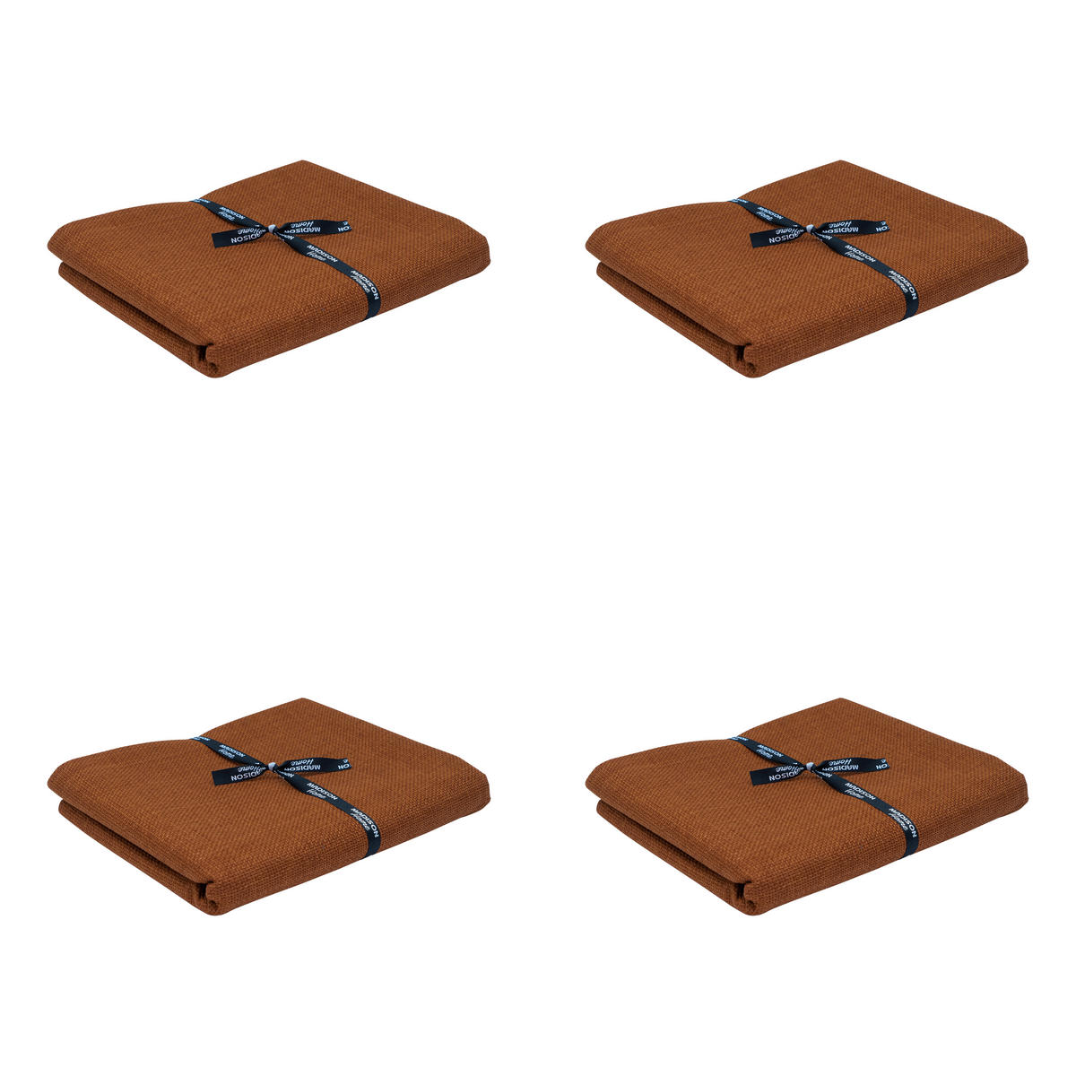 TISCHDECKE Madison Home - Rot - 250/140/ cm - 4er-Set - Rot, Textil (140/250cm) - Madison