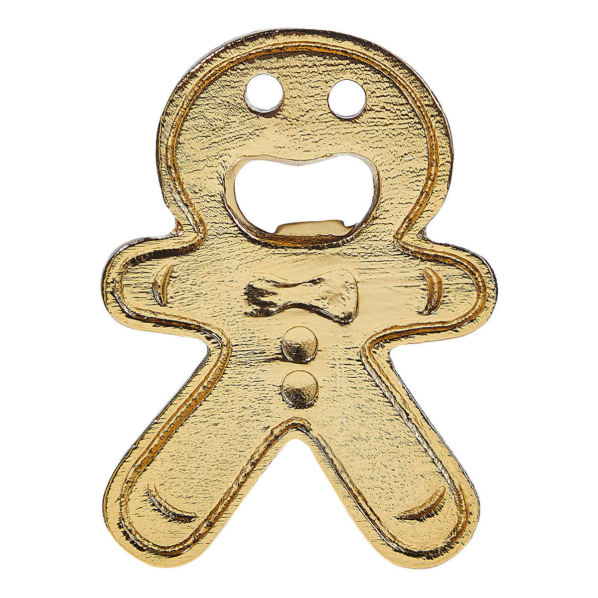 FLACHENÖFFNER Gingerbread - Goldfarben, Metall (4cm) - Butlers