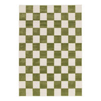 TEPPICH für Innen und Außen mit Skulptureffekt grün - Grün, Textil (120/170cm) - AFK Living