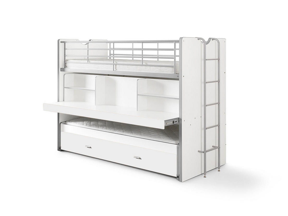 HOCHBETT Kalinda 222x161x102 aus Holzwerkstoff+Metall in Weiß - Weiß, Holzwerkstoff (90/200cm) - 58aufmkessel