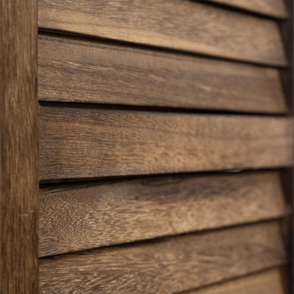 RAUMTEILER Cottage 3-tlg. Holz braun - Braun, Holz (120/170/3cm) - DESIGN DELIGHTS