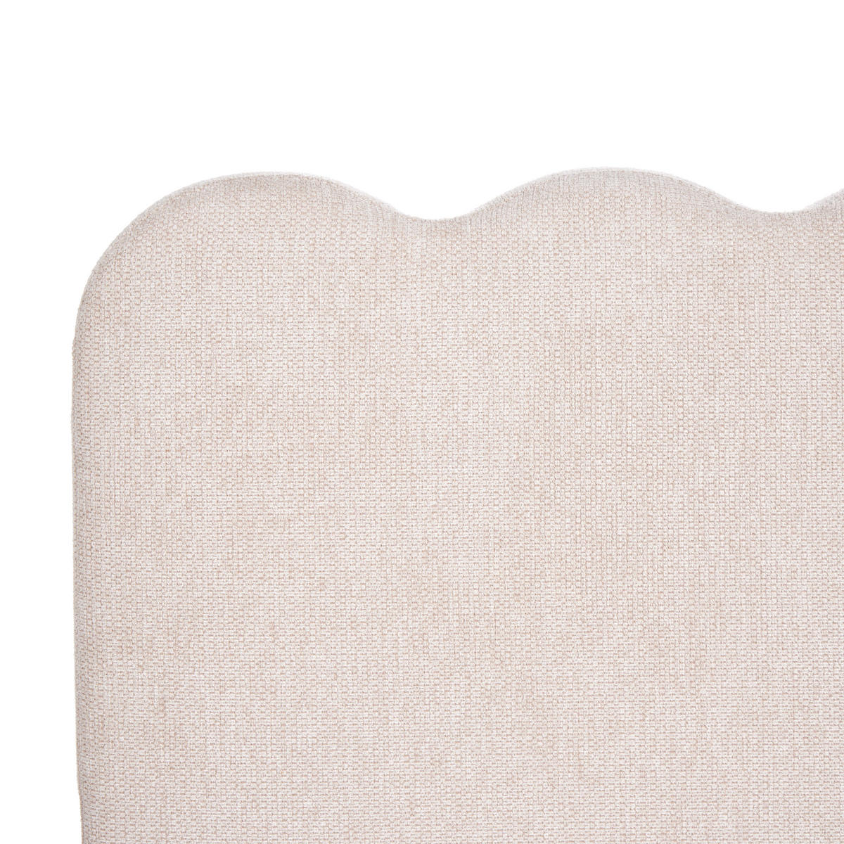 POSTEL s úložným prostorem 140/200 cm Látka Světle béžová Nanterre - béžová, textil (140/200cm) - Beliani
