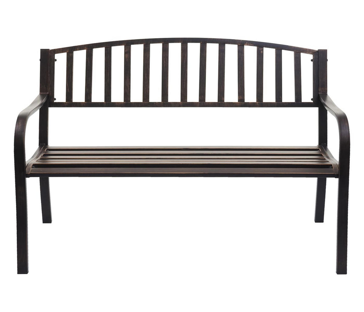 GARTENBANK Bronze - Bronzefarben, Metall (128/87/58cm) - MCW