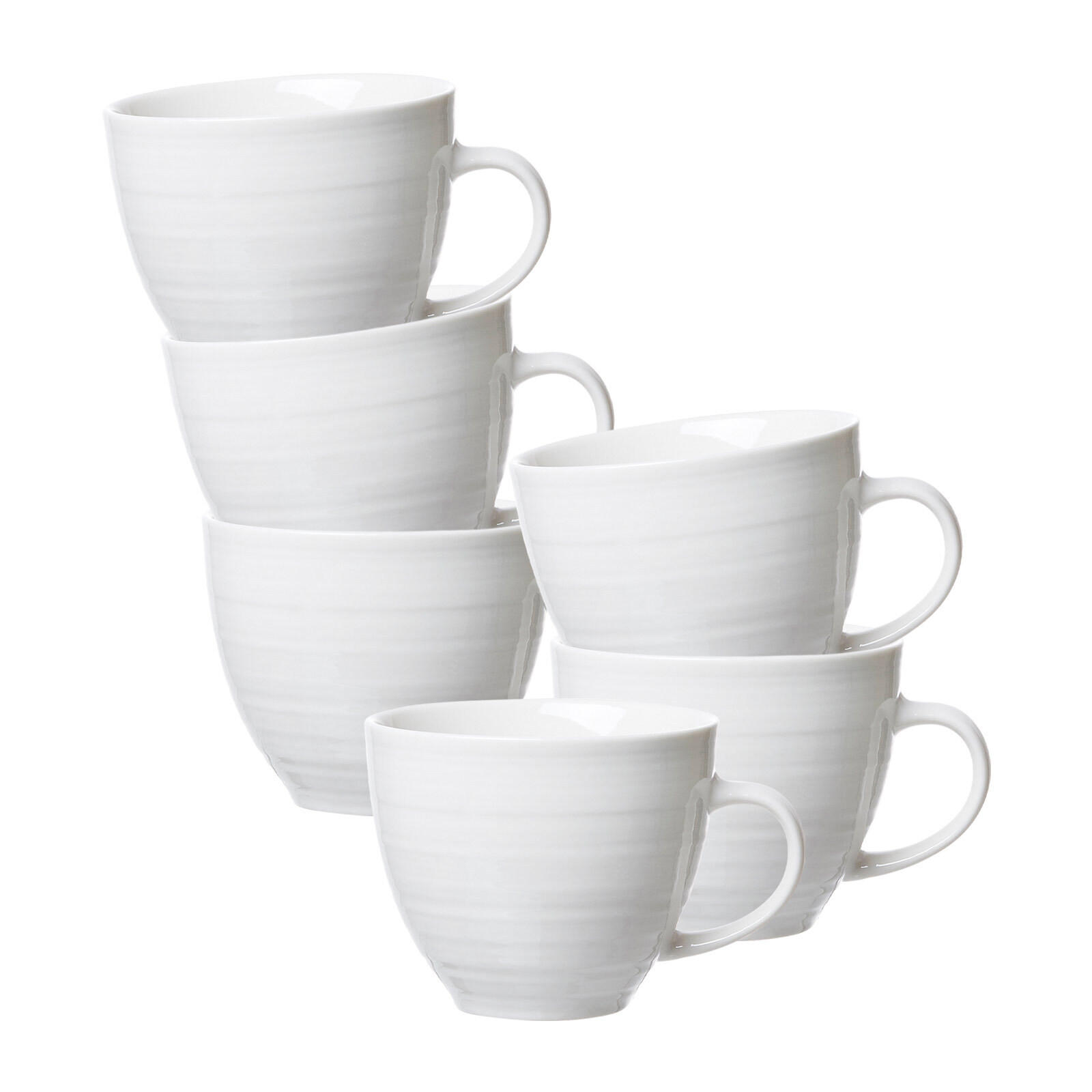KAFFEETASSEN Suomi Beige 260 ml 6er Set - Beige, Keramik (0.26L) - Ritzenhoff Breker
