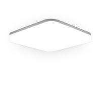 LED Deckenlampe 27/27/3.5cm - Weiß, Metall (27/27/3.5cm) - Nettlife