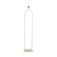 STEHLEUCHTE Jamiri Weiß 30/15/142 cm - Weiß, Metall (30/15/142cm) - Light & Living