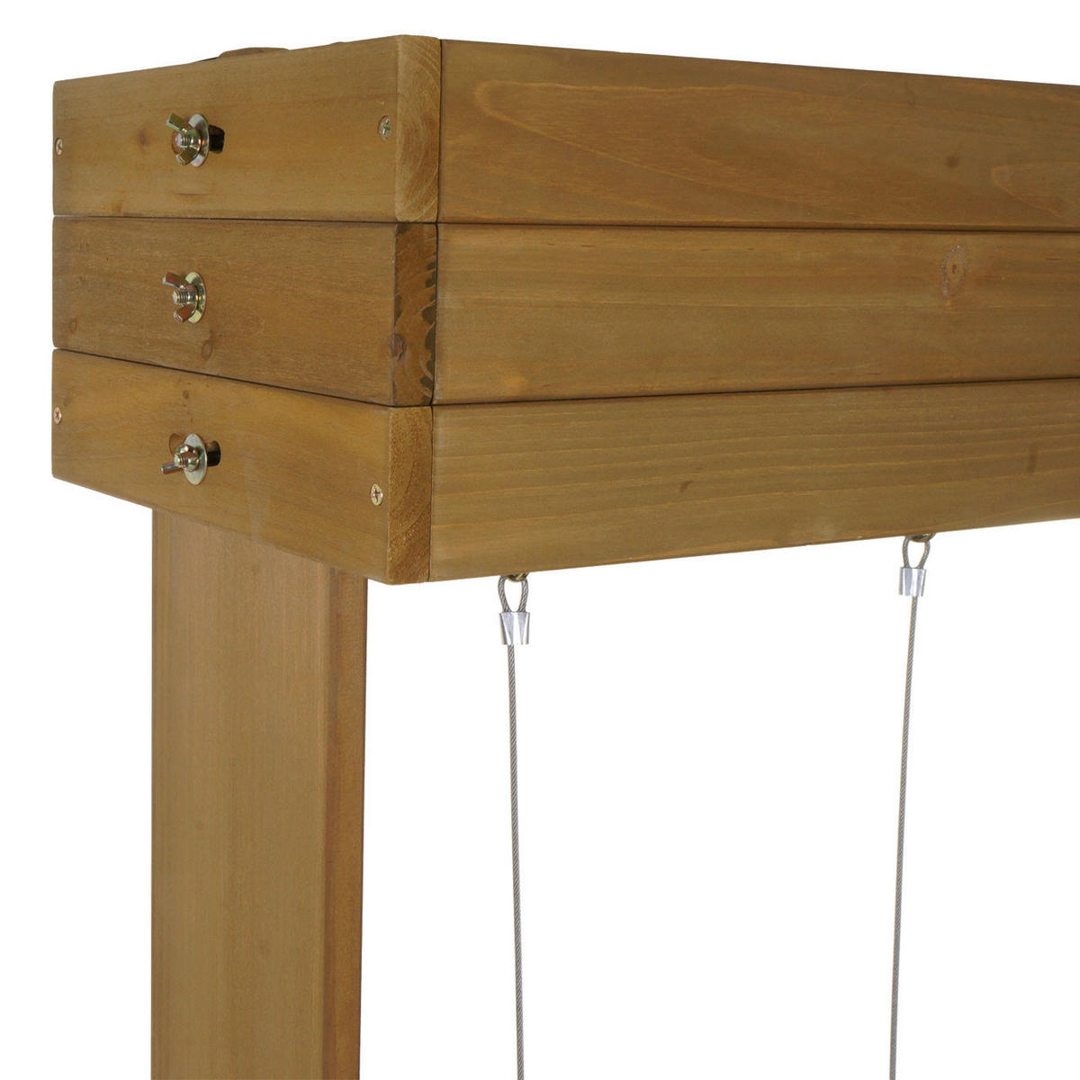 HOCHBEET Braun - Braun, Holz (85/145/50cm) - MCW