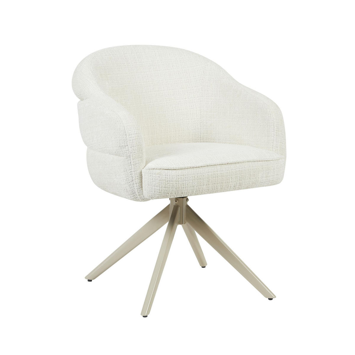 ESSZIMMERSTUHL Wei√ü 65/64/83 cm - Weiß, Textil (64/83/65cm) - Starfurn