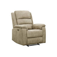 RELAXSESSEL - 1 Person-Sitzer - Stoff - Taupe - - Taupe, Textil (86/103/95cm) - Vente-Unique