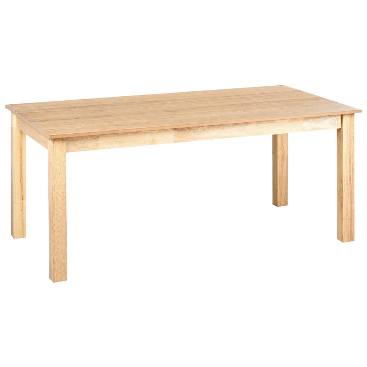 JÍDELNÍ STŮL vysunovací Světlý Jasan 180-280/100 cm Madura - světle hnědá, kompozitní dřevo (180/100/76cm) - Beliani