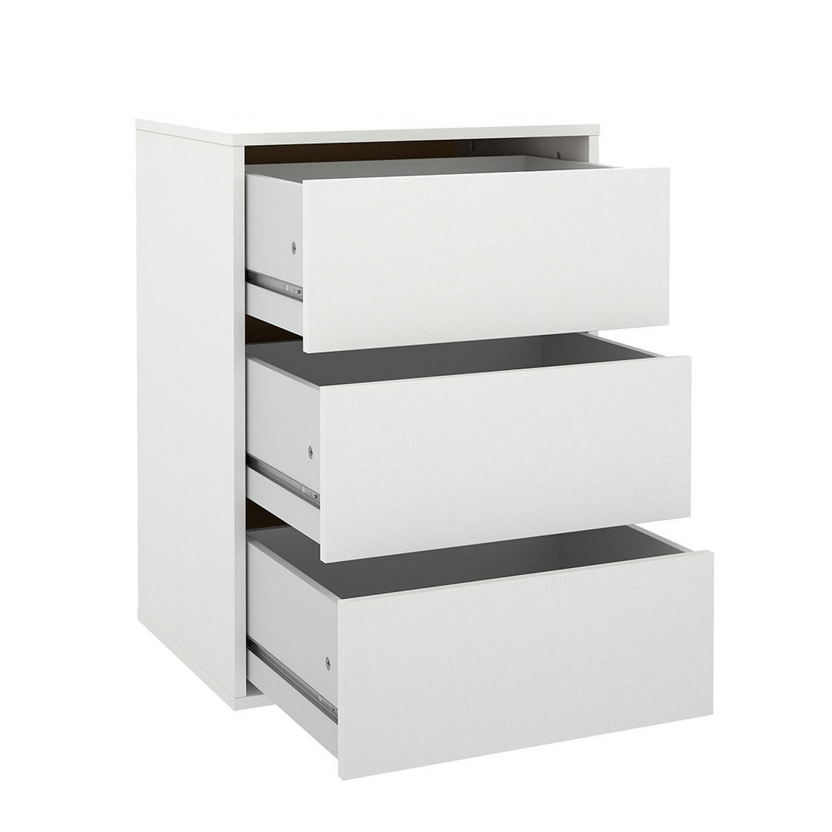 SCHUBLADENEINSATZ, Catania, Weiß, Holzwerkstoff, 71 x 40 x 51 cm - Weiß, Holzwerkstoff (71/51/40cm) - ebuy24