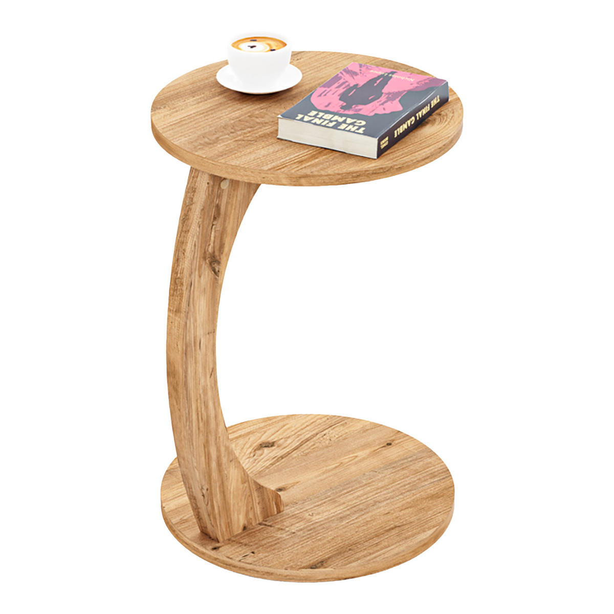 BEISTELLTISCH Holeby - Braun, Holzwerkstoff (38/38/56cm) - [en.casa]