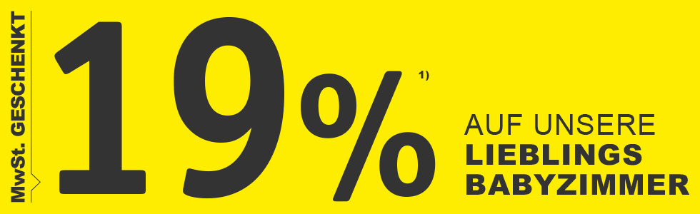 19% auf Babyzimmer sparen