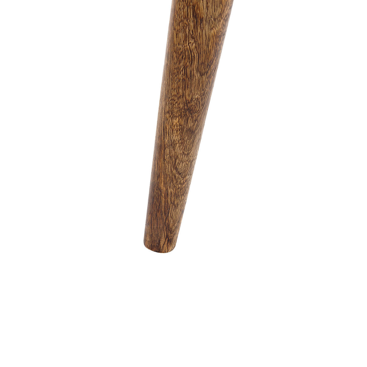 BEISTELLTISCH 2er-Set Rund Holz, Gold Chanpi - Dunkelbraun, Holz (45/45cm) - Beliani