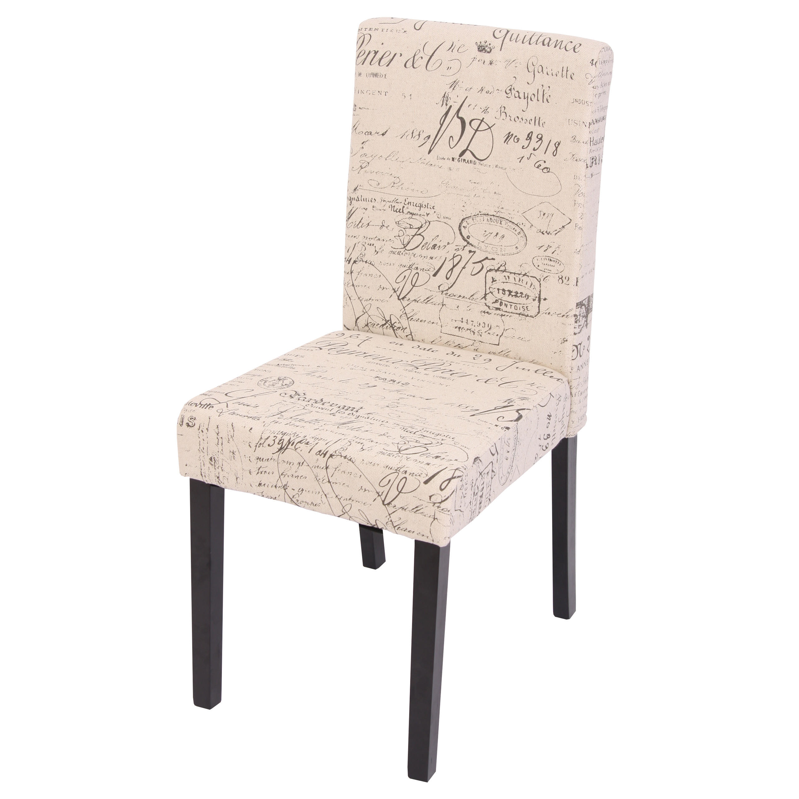 Chefgastro Esszimmerstuhl Beige 43x90x56 cm