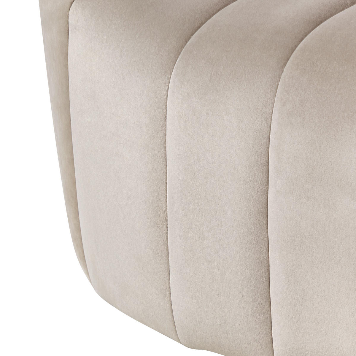 SESSEL Beige Malung - Beige, Textil (84/68/77cm) - Beliani