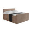 BOXSPRINGBETT mit Matratze H3|H4 und Lattenrost - TOLO-Z KING 180x200 Cord - Beige - Sandfarben, Holzwerkstoff (180/200cm) - ALTDECOR