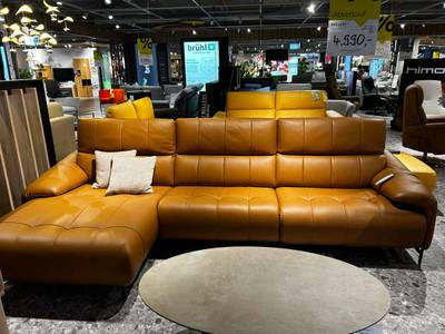 Belluti Sofa mit Relaxfunktion in Echtleder - Belluti