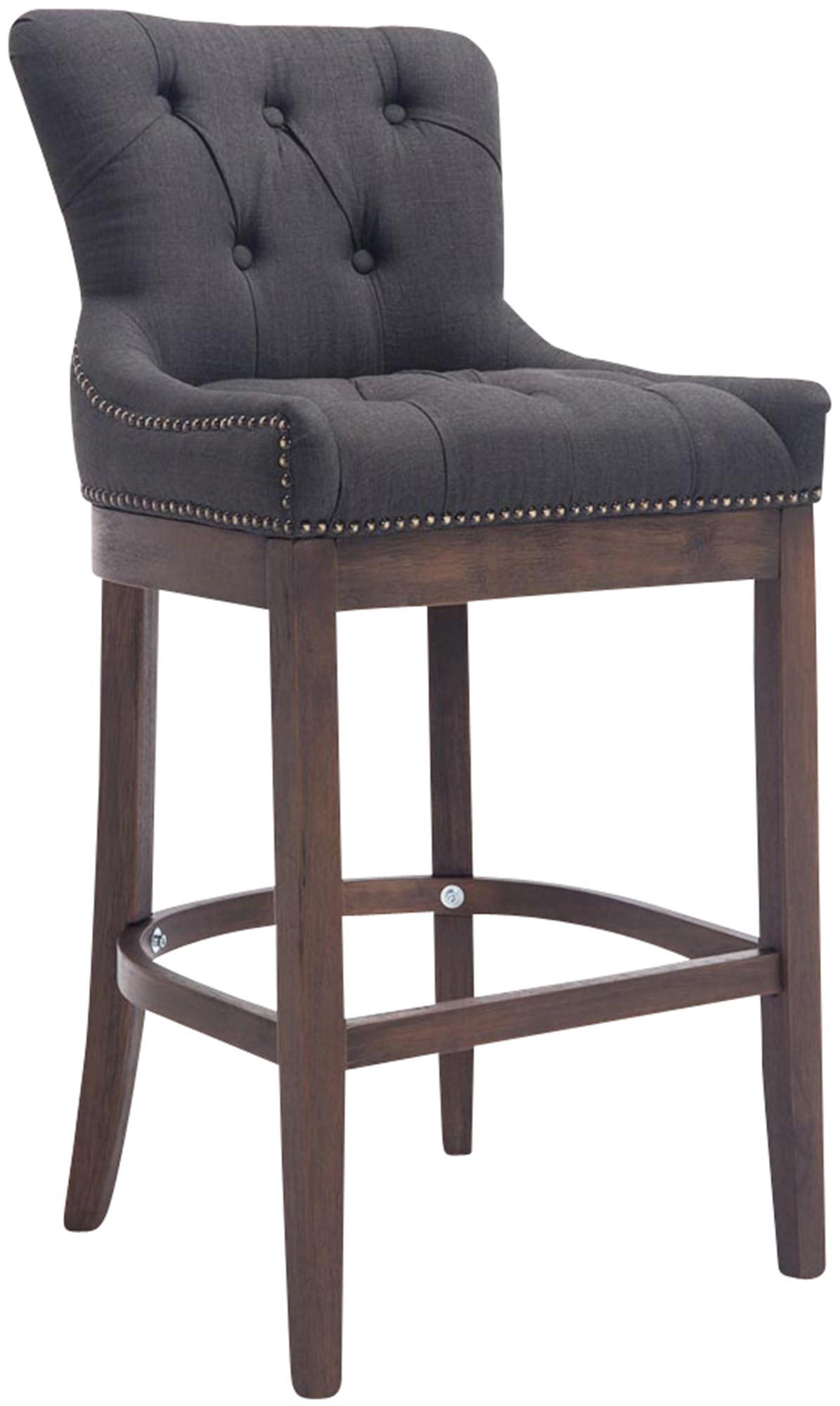 Deluke Barhocker Dunkelgrau 55x109x57 cm
