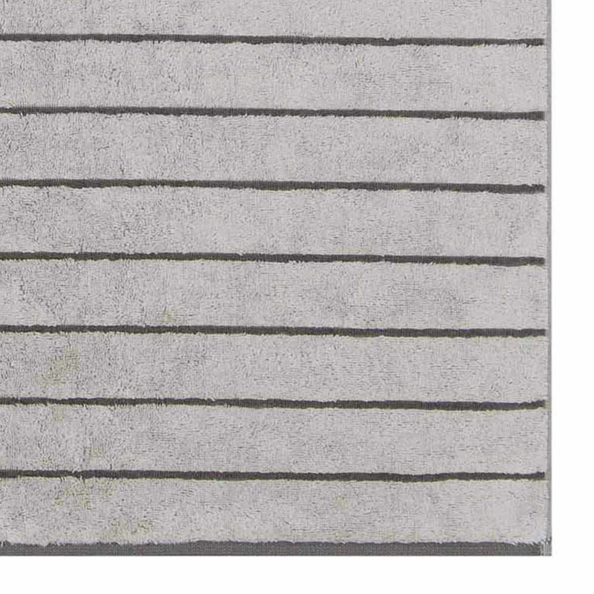 HANDTUCH BALANCE DOUBLEFACE 6232 PLATIN - 77 - Grau, Textil (50/100cm) - Cawoe