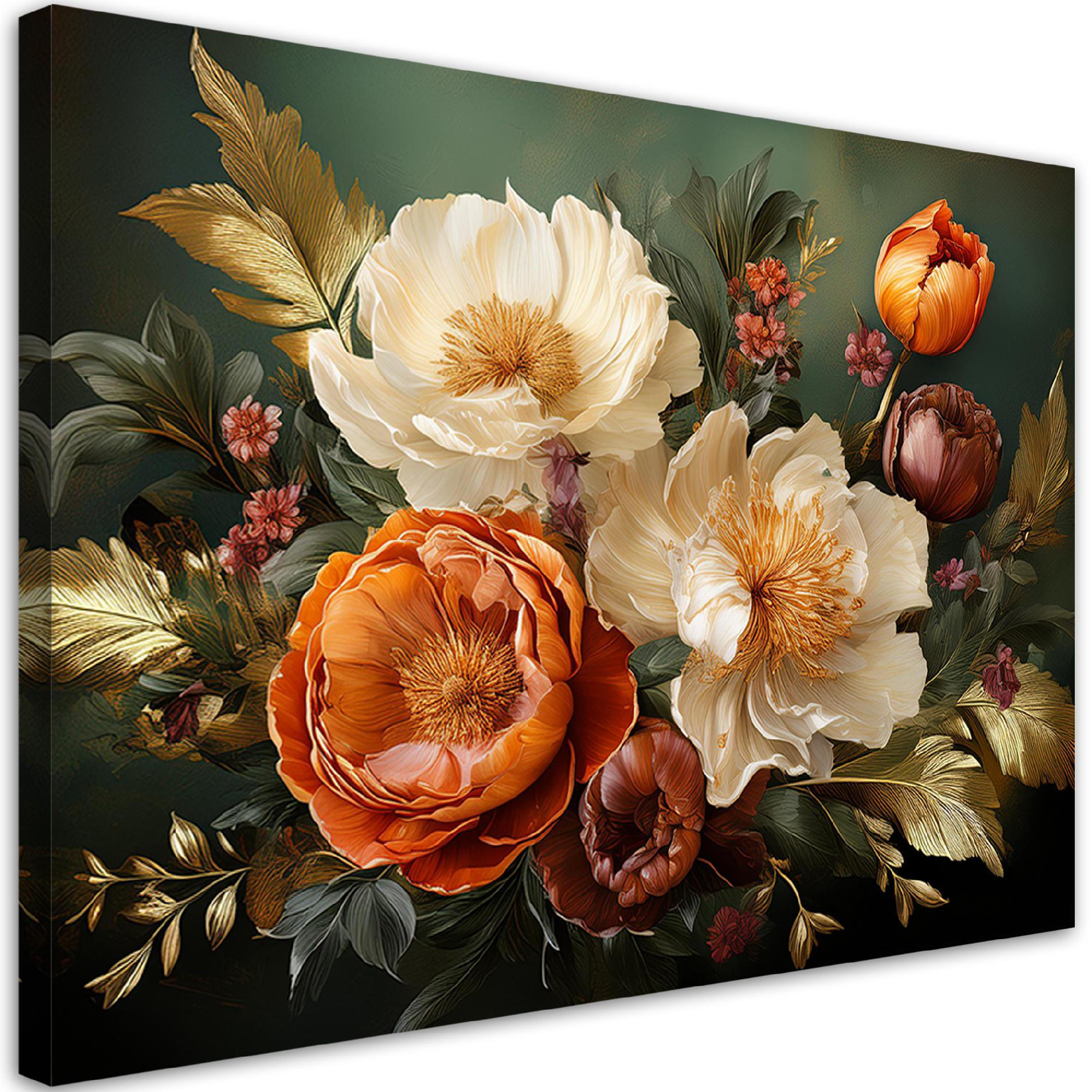 Feeby Wandbild Grün 60x40 cm