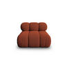 MODUL Bellis aus 3D-Stoff ziegelrot - Orange, Textil (94/70/94cm) - Micadoni