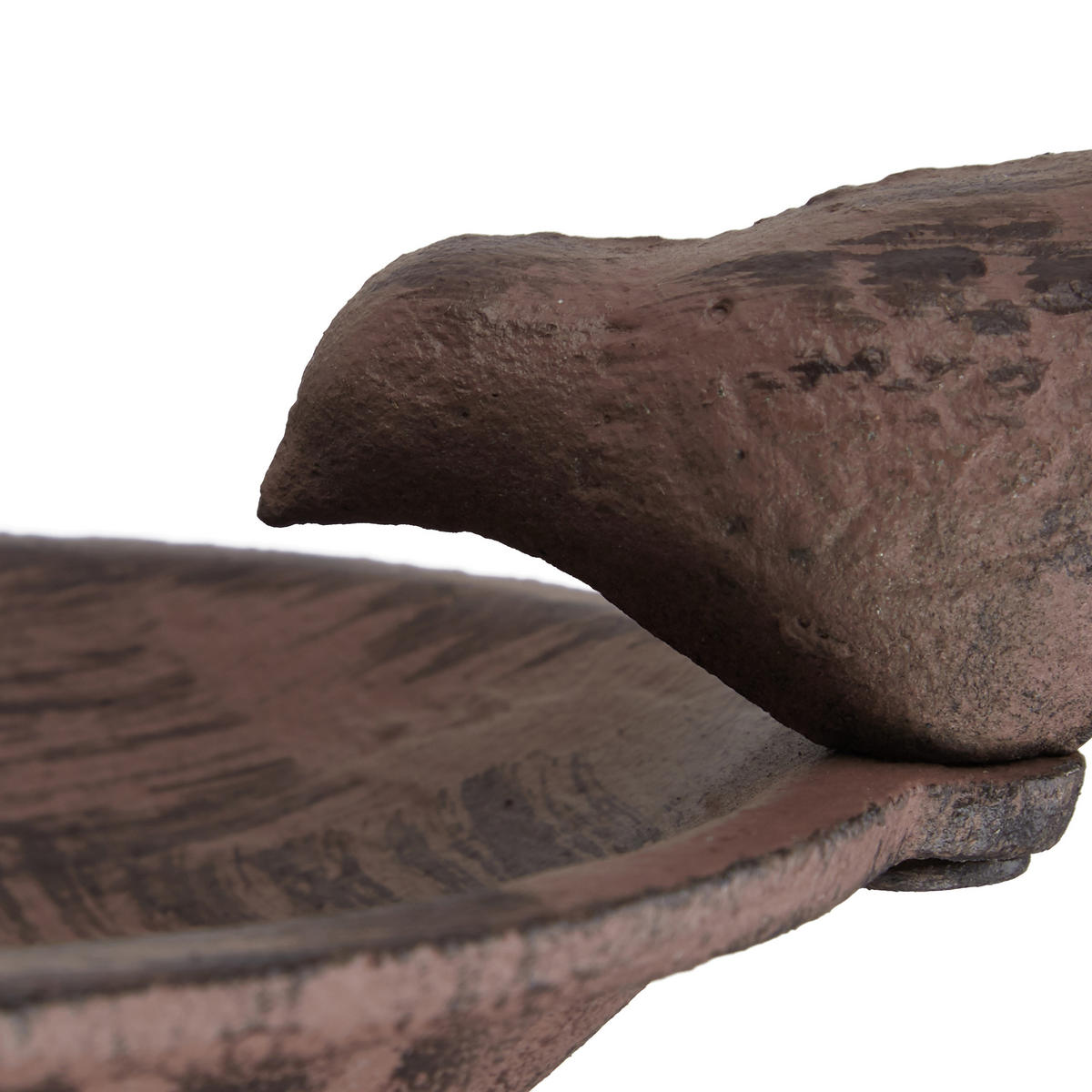VOGELTRÄNKE - Braun, Metall (28/24/14cm) - Relaxdays