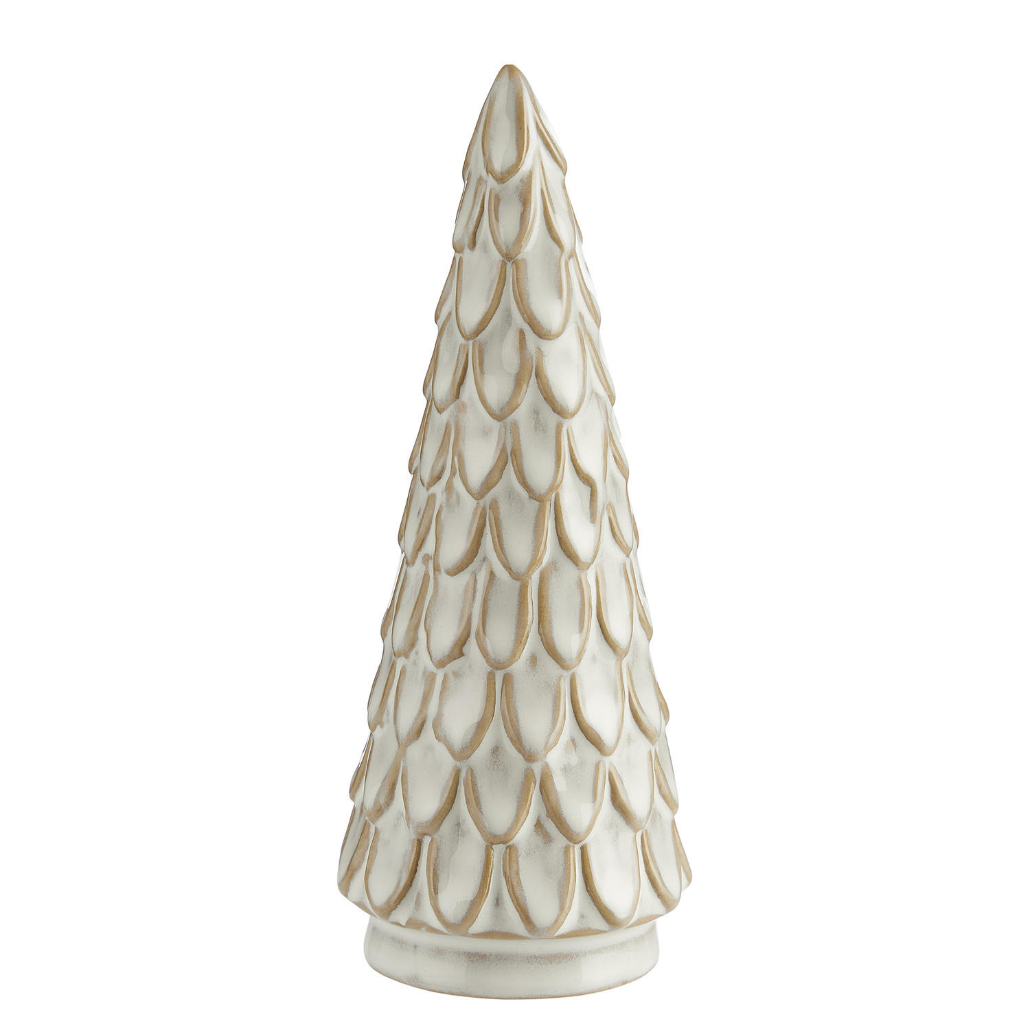 DEKO-TANNE X-Mas - Beige, Keramik (6/16/6cm) - Butlers